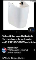 Geberit Renova Halbsäule für Handwaschbecken in weiß Niedersachsen - Emden Vorschau