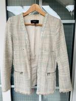 Blazer Jacke Jacket Bouclé Grün / Beige Mango 36 / S Hessen - Dreieich Vorschau