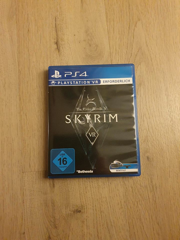 Playstation VR 1-Brille (PSVR) + Kamera + Skyrim VR in Teltow