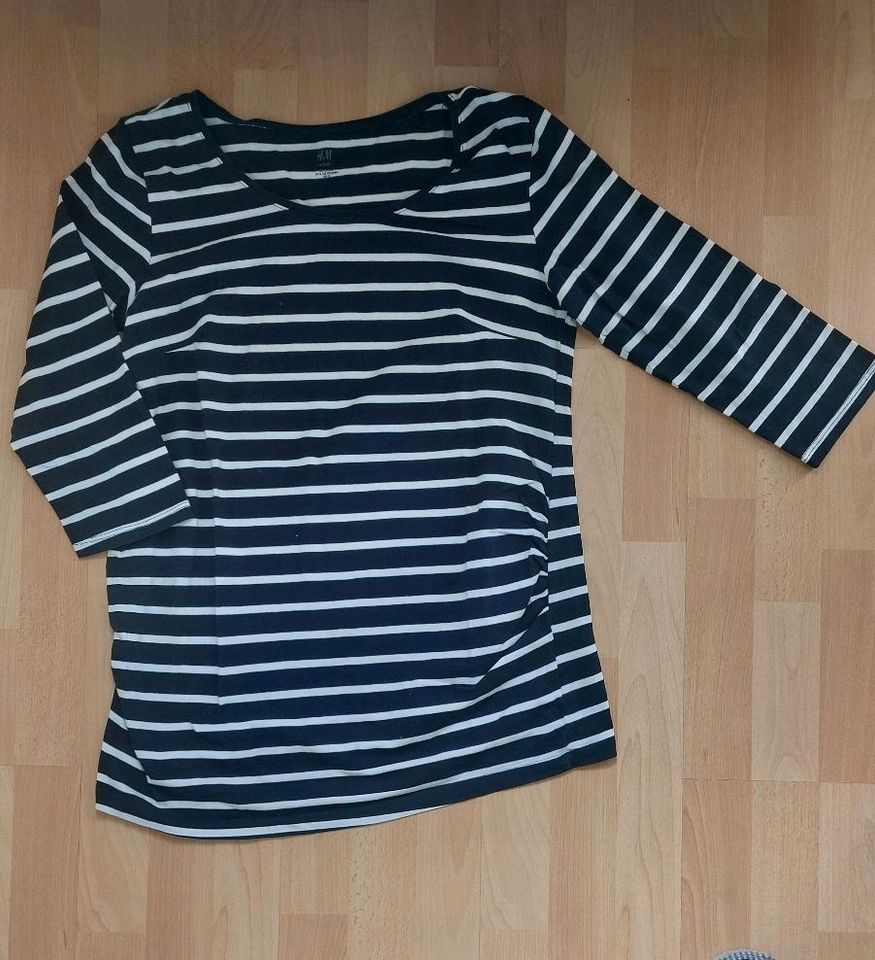 H&M MAMA Shirt Gr L 3/4 - Umstandsmode in Dresden