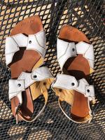 Rovers Sandalen Sandaletten weiß Leder Brandenburg - Rangsdorf Vorschau