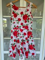 Rosen Kleid rot Gr. 38 H&M romantisch Blumen floral Standesamt Baden-Württemberg - Heilbronn Vorschau