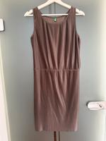 United Colours of Benetton Kleid Plissee braun taupe Gr. S Bayern - Aschaffenburg Vorschau