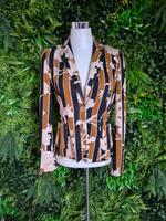 Marc cain blazer S n2 gestreift muster tailliert Saarland - Mandelbachtal Vorschau
