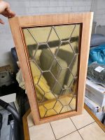 Deko Holzfenster mit Muster und gelben Glas Nordrhein-Westfalen - Steinfurt Vorschau