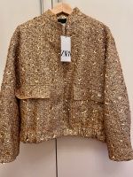 Pailletten Bomber Jacke Gold Essen - Altenessen Vorschau