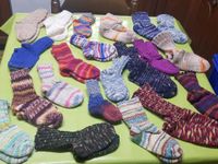 Kindersocken gestrickt Baden-Württemberg - Rastatt Vorschau