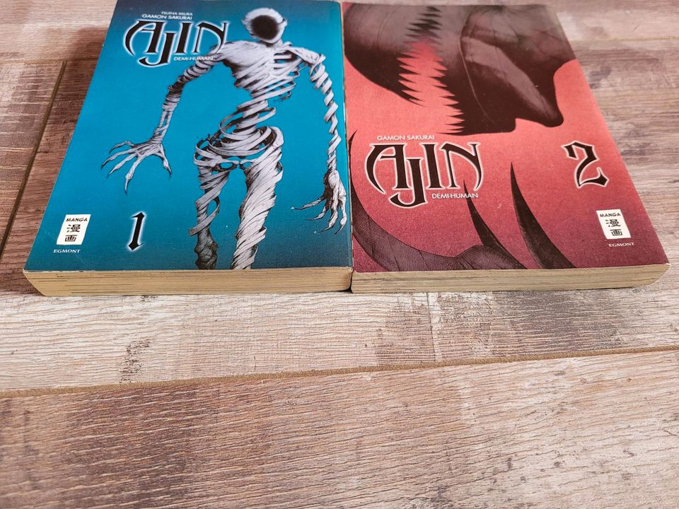 Ajin Manga's Band 1 + 2 mit Farbseiten Egmont Manga-Sammlung in Marsberg