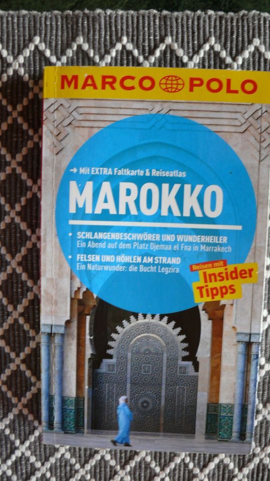 Marokko Marco Polo mit EXTRA Faltkarte+Reiseatlas in Neunburg