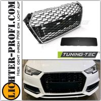 Sportgrill für Audi A4 B9 (8W) 15-19 chrom Hochglanz schwarz Hessen - Calden Vorschau