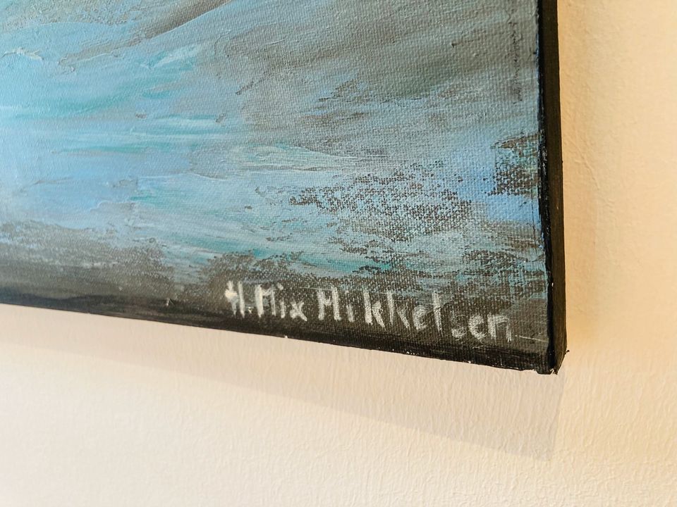 Ölgemälde Ölbild Gemälde Bild Dänemark Hanne Mix Mikkelsen in Flensburg