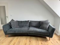 Big Sofa / Couch Grau mit Kissen Bayern - Ebersdorf Vorschau