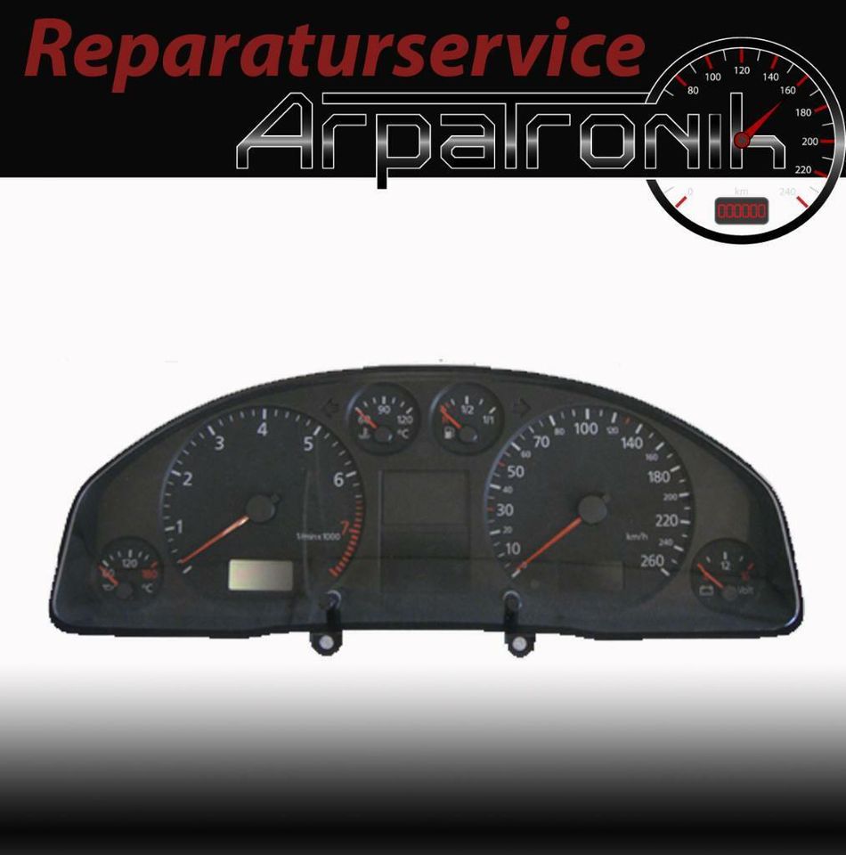 Audi A3 A4 A6  Tacho Kombiinstrument Analoganzeigen Reparatur in Seelze