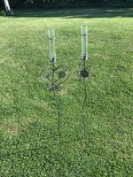 2 Gartenstecker Stahl eroxiert Bayern - Markt Erlbach Vorschau