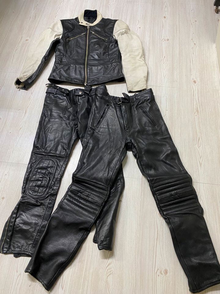Coole Leder Jacken u. Hosen Damen und Herren Motorrad-Kleidung in Bergheim