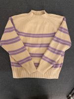 Strickpullover lila/beige Gr.40/42 Hamburg-Nord - Hamburg Winterhude Vorschau