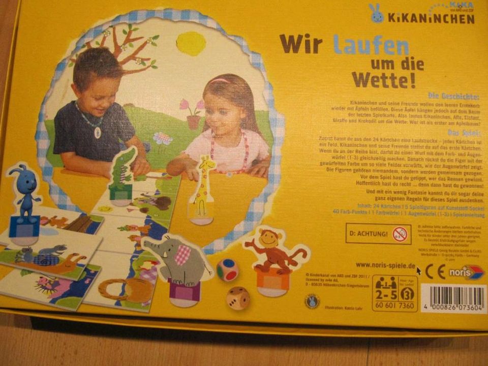 Gesellschaftsspiele, Lillifee, Kikaninchen, Conni, Kalender in Schneverdingen