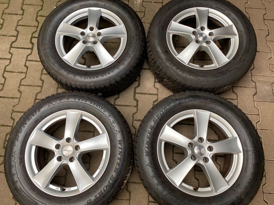 17 Zoll Audi Q5 8R SQ5 7Jx17 ET37 5x112 235/65 R17 Winter Alufelg in Klein-Winternheim