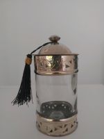 Marokkanische Glasdose Glas Behälter orientalisch Vintage Hessen - Offenbach Vorschau