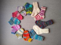 Wollsöckchen, Babysocken für Neugeborene, handgefertigt Nordrhein-Westfalen - Recklinghausen Vorschau