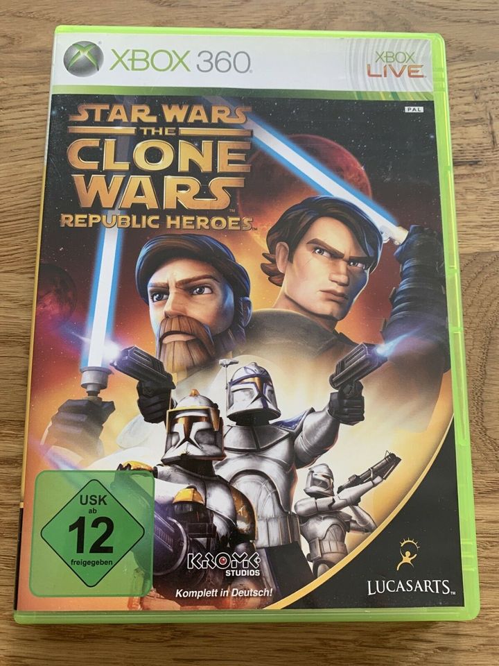 Xbox Spiel Star Wars The Clone Wars Republic Heros in Essen