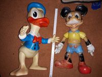 2 x Walt Disney Gross Figuren Weichgummi 40cm 60er Jahre Donald Dithmarschen - Wesseln Vorschau