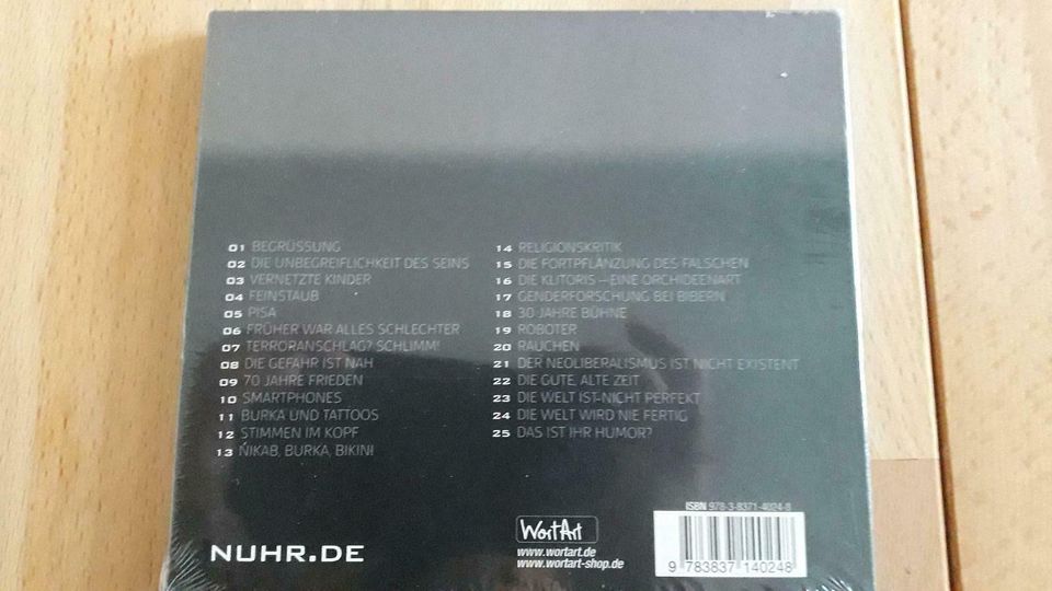 CD  Hörbuch Dieter Nuhr in Brande-Hörnerkirchen