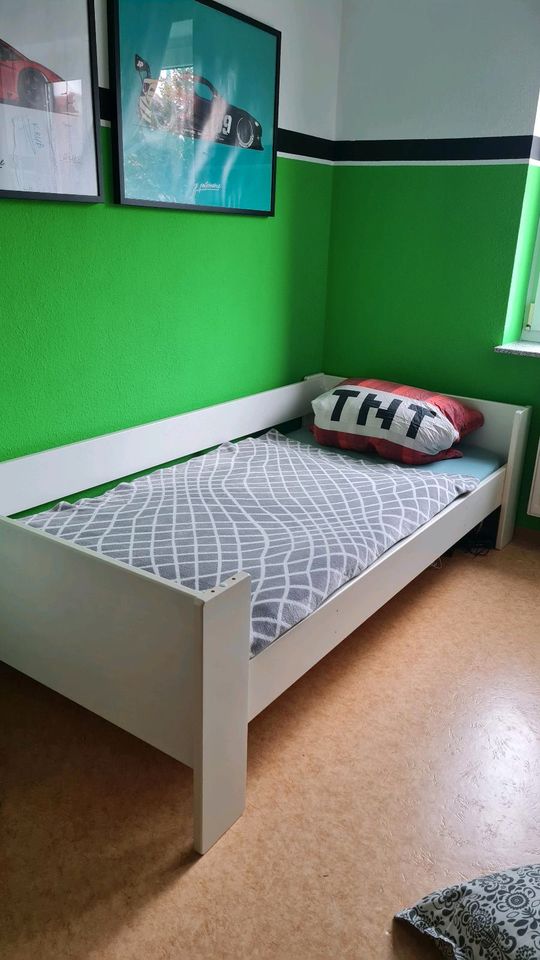 ⭕️ 2in1 steens for kids halbhochbett matratze 90x200 in Salzkotten