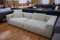 Big Sofa Couch Wohnlandschaft + Cord Stoff +Kissen + Armlehnen Baden-Württemberg - Freudenberg Vorschau