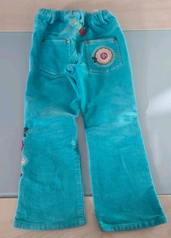 Kleid/ Cordkleid Jeanshose Cordhose Paket Mädchen Gr 98 in Niederkrüchten