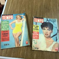 2 Tempo Zeitschrift Italia 1958-59 Sammler A.Ekberg alt antik Bayern - Tegernheim Vorschau