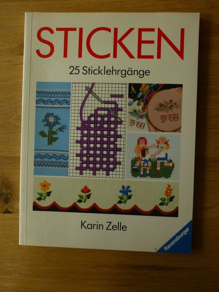Sticken 25 Sticklehrgänge - Buch in Ottobeuren
