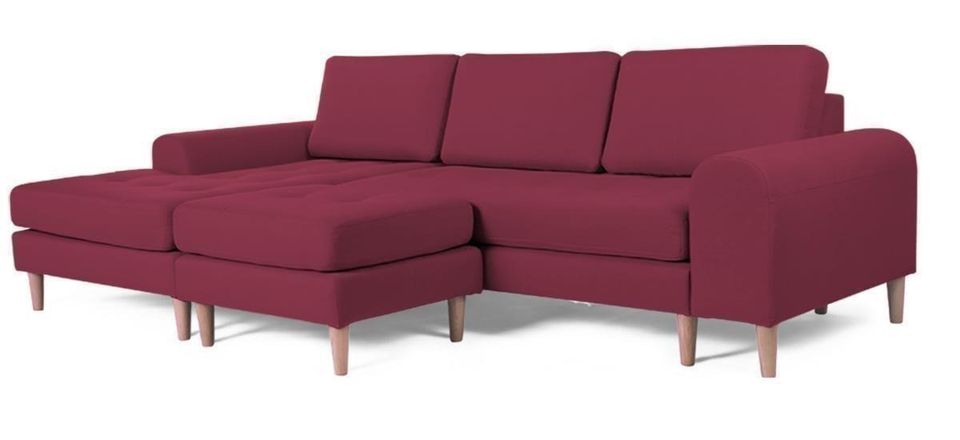 ECKSOFA MIT SCHLAFFUNKTION HOCKER XXL GROß ECKCOUCH NEU in München