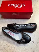 S.Oliver Trachten Ballerinas Schuhe Gr. 38 Trachtenschuhe schwarz Bayern - Ottenhofen Vorschau