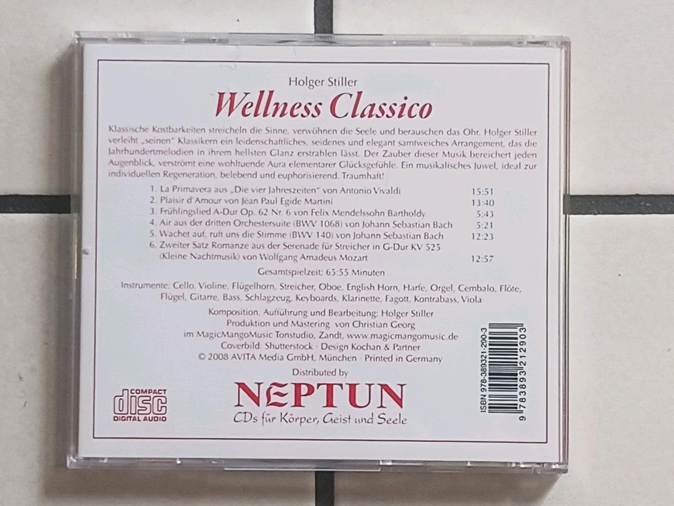 CD "Wellness Classico" - Holger Stiller in Edewecht