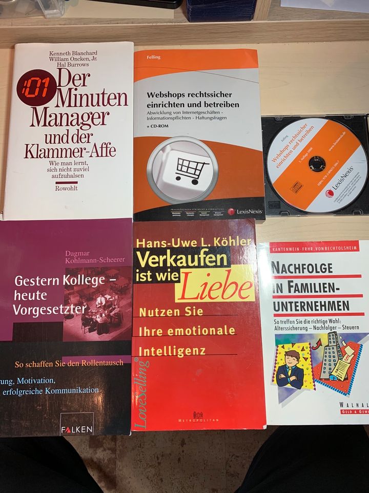 Fachbuch Verkauf Unternehmensnachfolge Zeitmanagement Website in Schwalmstadt