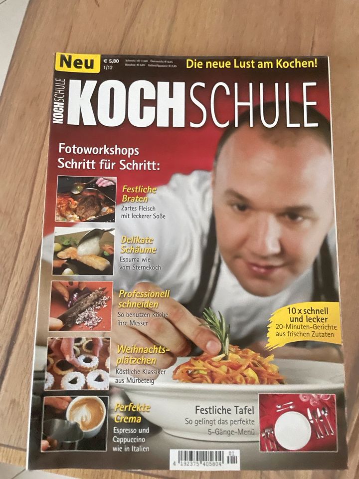 Kochschule 6 Zeitschriften in Abtsteinach