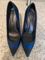 High heel Zara Blau schwarz Textil Gr. 41 München - Moosach Vorschau