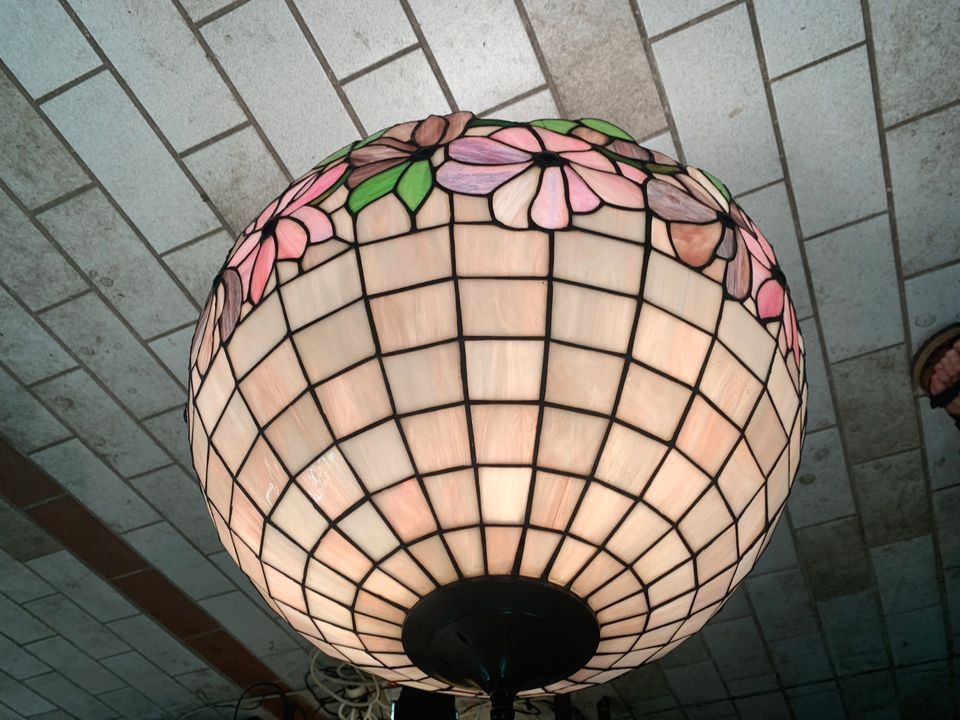 Lampenschirm, Deckenlampe, Tiffany Stil, Vintage in Hamburg