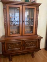 Eiche Rustikal Vitrine Sideboard Schrank Highboard Wohnzimmerschr Hessen - Viernheim Vorschau