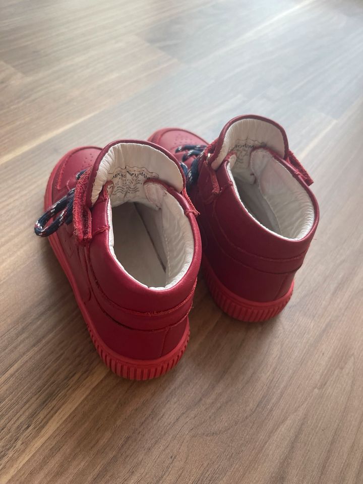 Emporio Armani Schuhe Sneaker Kinder, Gr. 28, Rot in Berlin