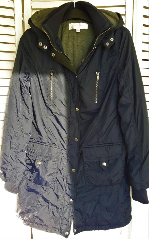 Jacke Langjacke Übergangsjacke Blau von Gharani Strok London Gr.S in Leimen