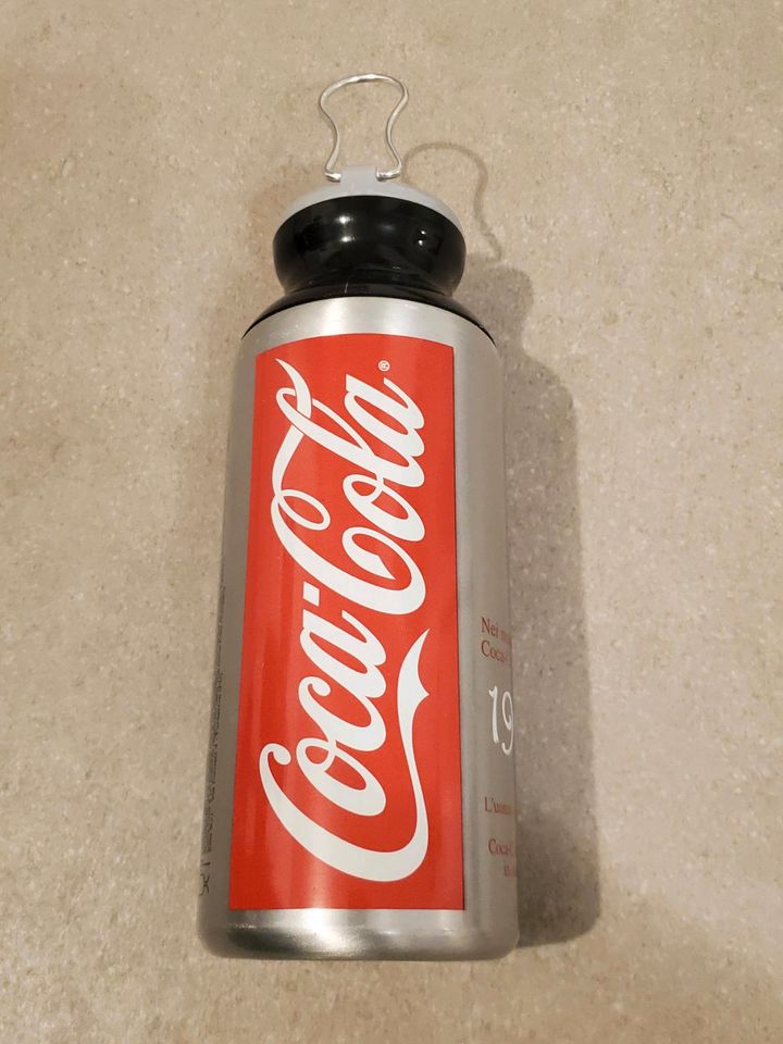 Alu Trinkflasche Coca Cola Mondlandung in Gilching