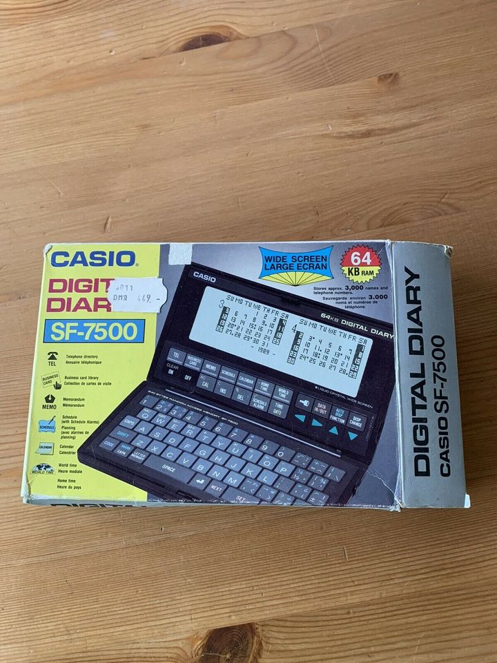 Casio Digital Diary SF- 7500 in Neunkirchen