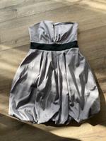 Orsay graues trägerloses Cocktailkleid Größe 38 Bayern - Graben (Lechfeld) Vorschau