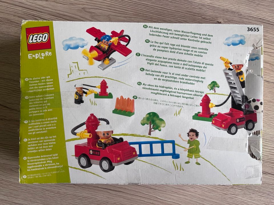 Lego Duplo Set Feuerwehr, Flugzeug, Feuer in Sendenhorst