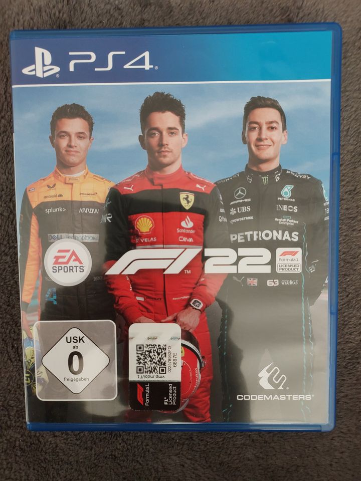 F1 22 (Formel 1 2022, Playstation 4, PS4, PS5, Rennspiel) in Fulda