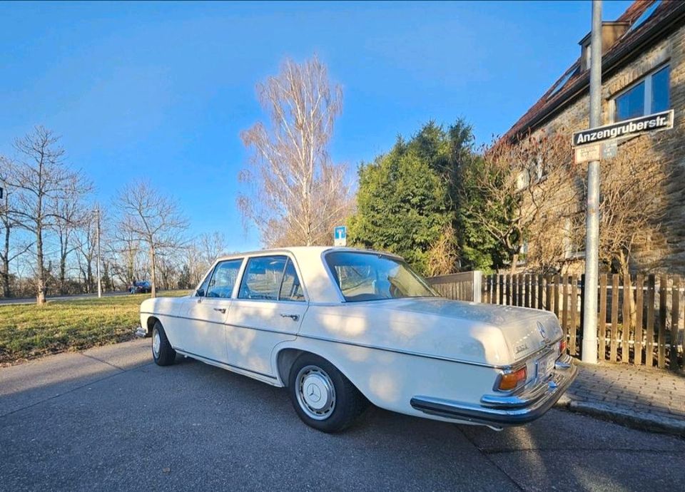 Weißen Mercedes Oldtimer als Hochzeitsauto mieten! in Stuttgart