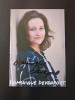 Dominique Devenport Autogrammkarte original handsigniert Niedersachsen - Salzgitter Vorschau