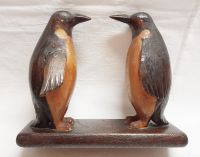 Holz Schnitzerei Pinguin Figuren 60/70er Jahre? Vintage Sachsen - Tharandt Vorschau